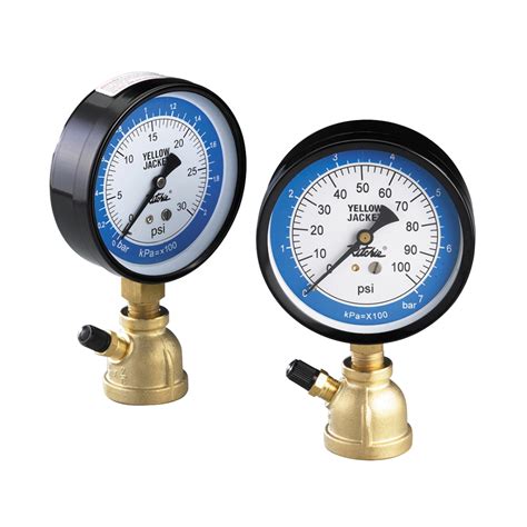 gas pipe pressure test